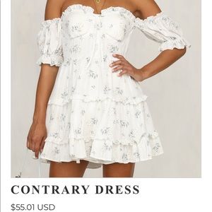 Runway Scout Contrary Dress size Medium (bnwt)